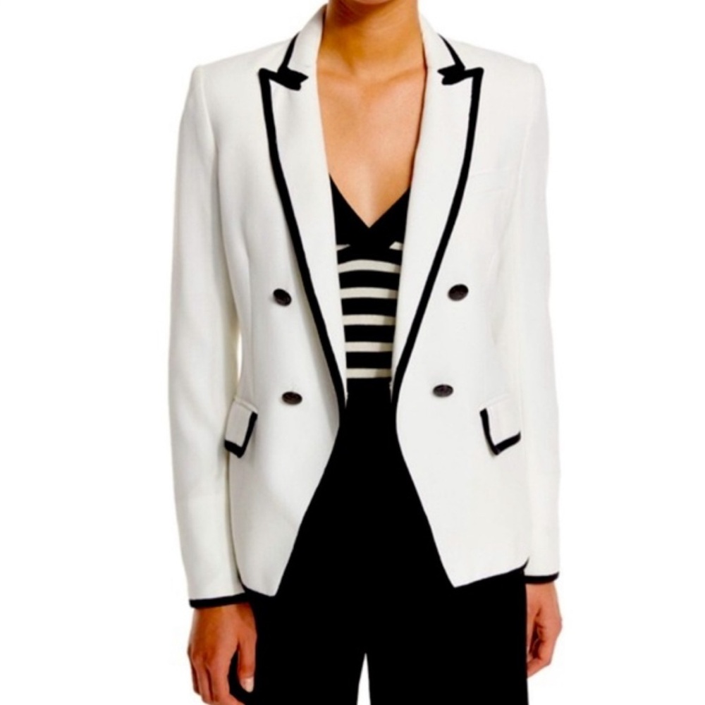 Veronica Beard Harriet Contrast Castaway Blazer